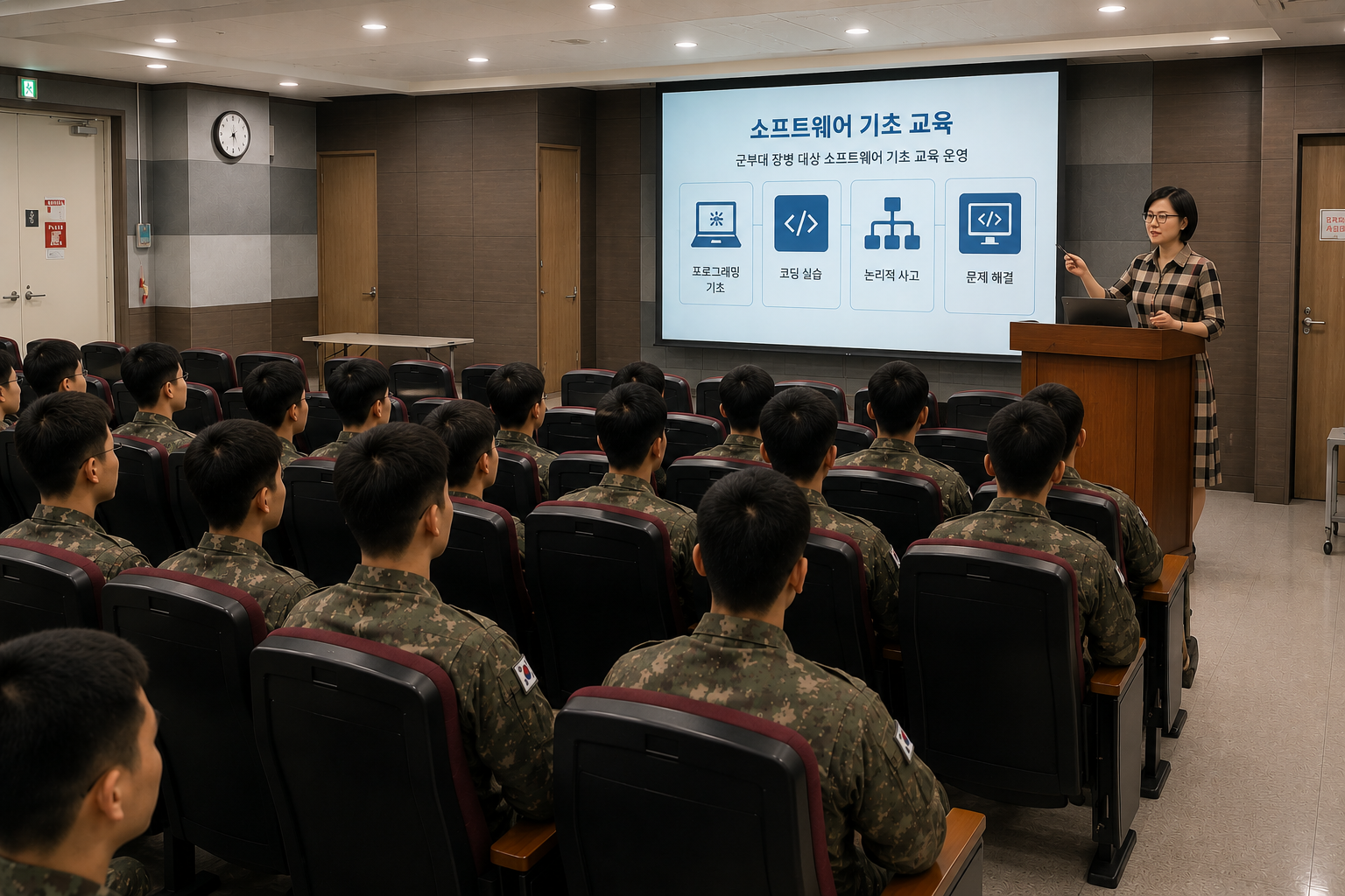 하사관, 학사장교 SW 교육
